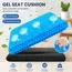 1 Pcs Cooling Gel Seat Cushion Breathable Honeycomb Car Seat Cushion Tailbone Pain Relief Office Chair Wheelchair Pad with Cover