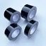 3/5/7/10CM Glossy Black Vinyl Wrap Stripes Chrome Delete Blackout Vinyl Window Trim Film For Car Interior Hood Roof Pillar