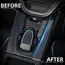 3/5/7/10CM Glossy Black Vinyl Wrap Stripes Chrome Delete Blackout Vinyl Window Trim Film For Car Interior Hood Roof Pillar
