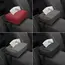 Car Tissue Box, Sunshade Seat Backrest Suspension Tissue Box, Car Armrest Box, Tissue Storage Box, Car Storage and Organization