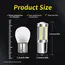 2pcs PY21W P21 5W 1156 Ba15s 1157 Bay15d 33 SMD Led Car Flash Brake Bulbs Lights Reverse Parking Lamps