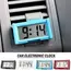Car Electronic Clock Dashboard Time Electronic Digital Display Car Clock Self Adhesive Simple Digital Clock Car Accessories