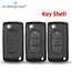 MYREMOTEKEY Remote Key Shell Case 2/3/4B For Peugeot 207 307 308 407 607 807 For Citroen C2 C3 C4 C5 C6