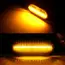 2X LED Dynamic Side Marker Turn Signal Light Indicator for VW Bora Golf 3 4 MK4 Jette Lupo Passat Z2 3BG Polo SB6 SEAT Ibiza T5