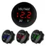 Led Display Voltage Meter Tester DC 12V-24V Mini Digital Voltmeter Ammete For Car Auto Motorcycle Boat