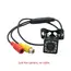 Wide Angle HD Car Rearview Camera Rear View Video Vehicle Camera Backup Reverse Camera 4/8/12 LED Night Vision Parking Camera