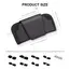 SEAMETAL Cowhide Sun Visor Glasses Holder Premium Leather Wear-Resistant Sunglasses Protective Box Auto Eyeglasses Storage Case