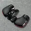 4PCS Chrome Matt With Leather Shift Knob Gear Side Cover DSG Emblem For VW Golf 6 7 R GTI Passat B7 B8 CC R20 Jetta MK6 GLI