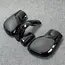 4PCS Chrome Matt With Leather Shift Knob Gear Side Cover DSG Emblem For VW Golf 6 7 R GTI Passat B7 B8 CC R20 Jetta MK6 GLI