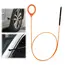 1/3 PCS Car Drain Hole Unclogger Tool + Washbasin Cleaning Brush (130/81cm) Flexible Long Drain Steel Wire Auto Accessory