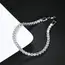 Women's Fashion 4mm Zirconia Tennis Bracelet Crystal Charm Designer Thin Chain Wedding Jewelry