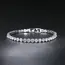 Women's Fashion 4mm Zirconia Tennis Bracelet Crystal Charm Designer Thin Chain Wedding Jewelry