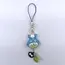 Kawaii Blue Animal Totoro Phone Charm Soot Sprite Keychain Woodland Anime Cat Cosplay Pendant Accessories Handmade Y2K Gift