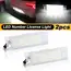 2Pcs Canbus LED License Plate Light White For Alfa Romeo 147 156 159 166 Brera Giulietta Type 940 MiTo Romeo GT Spider 939
