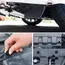 8mm Black Bumper Clips Car Push Rivets Retainer Kit Inner Fender Liner & Splash Shield Universal Plastic Fasteners Replacement
