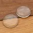 Round Flat Back Clear Glass Cabochon for DIY Jewelry Making 6mm 8mm 10mm 12mm 14mm 16mm 18mm 20mm 25mm 30mm 35mm