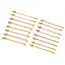10pcs Stainless Steel Lobster Clasps 5cm Extension Extended Tail Chains for DIY Jewelry Making Bracelet Necklaces Connectors