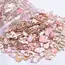 50pcs/Lot Girl Pink Drip Oil Accessories Random Mixed Style Charm Animal Heart Flower Moon Pendant DIY Jewelry Making Supplies