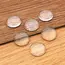 Round Flat Back Clear Glass Cabochon for DIY Jewelry Making 6mm 8mm 10mm 12mm 14mm 16mm 18mm 20mm 25mm 30mm 35mm