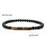 New Minimalist 4mm Bead Bracelet Unisex Emperor Onyx Small Stone Braclet Meditation Yoga Strand Braslet Couple Brazalete Pulsera