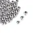 20-100pcs 3 4 5 6 8mm Stainless Steel Spacer Beads Round Ball Charm Loose Seed Beads for DIY Bracelets Jewelry Making Supplies