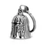 Guardian Bell Motorcycle Bells, Stainless Steel Motorcycle Bell Lucky Charm, Motorcycle Bell Hanger, Chrome for Motorc