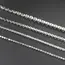 Silver Color 2.5/3/4/5mm Zircon Tennis Bracelet For Women Men Dazzling Crystal Hand Chain Wedding Gift Punk Fashion Jewelry