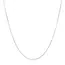 925 Sterling Silver 40-75CM LONG 2mm Width Side Chain Necklace For Women Man Fashion Wedding Charm Jewelry