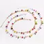 Brand 18K Gold Plated New Luxury Colourful Crystal Zircon Necklace For Women Fashion Party Jewelry Accessories Ladies Jewellery