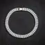 Noble 925 Sterling Silver Bracelet Elegant Zircon Crystal Fine Jewelry For Women Girl Engagement Wedding Glamour 18CM