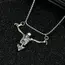 A Fashionable and Creative New Halloween Punk Style Skull Necklace Halloween Gift