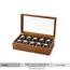 Oirlv 10 Grids Watch Box Wooden Jewelry Box Watch Organizer Case Men Women Mechanical Watchs Storage Case Wristwatch Display Box