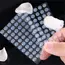 50pcs Clear Piercing Disc Pad Stabilizer Silicone Earrings Back Stopper Earlobe Support Patches for Piercing Bump Hypoallergenic