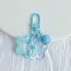 Acrylic Stars Bell Pendant Keychain Cute Colorful Backpack Purse Charms Metal Keyring Diy Jewelry Making Key Chain Accessories
