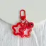 Acrylic Stars Bell Pendant Keychain Cute Colorful Backpack Purse Charms Metal Keyring Diy Jewelry Making Key Chain Accessories