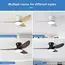 Bedroom Fan Light, Ceiling Fan Light, High Wind Power Ceiling, Dining Room, Living Room, Household Integrated Ceiling, Electric