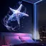 LED USB Projector Light 1/3/6pcs Projection Patterns-Adjustable Whale Butterfly Star Night Light Christmas Halloween Decoration