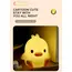 Duck Night Light Bedroom Decoration Cute Cartoon Animal Night Light Christmas Gifts For Kids Room Bedside Sleeping Lamp