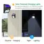 6/30 LED Solar Light PIR Motion Sensor Wall Light Outdoor Solar Lamp Waterproof Solar Powered Sunlight Street Lamp Garden Decor