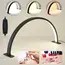 New Moon Nail Work Lamp - Beauty Work Desk Lamp, Three-color USB Power Supply - Black/White/Pink, Suitable for Nail Art, Eyelash