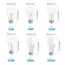 1pc Motion Sensor LED Bulb 6W 9W 12W 15W 18W 20W E27 Radar Sensor Light Lamp Lamparas 110V 220V For Home Stair Pathway