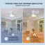 Nordic Fan Lights, Bedrooms, Study Rooms, Dining Rooms, Modern and Minimalist Ceiling Fan Lights, Children's Rooms, Commercial O