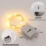 LED Fairy Lights Button Battery Light String Christmas Wedding New Year Bedroom Living Room Garden Decoration Garland