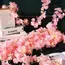 1/2/5M Cherry Blossom String Light Garland Artificial Flower Vines Fairy Lights for Bedroom Wedding Party Holiday Decoration