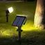 Built-in Large Capacity Battery 1200mAh LED Solar Floodlight Waterproof Spotlight Lamp Long Working Time For Garden Lawn Pathway