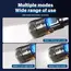 Tactical LED Flashlight 2000LM USB Rechargeable Waterproof Grade Zoom Torch Bright Portable Emergency Light for Camping Outdoor