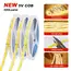 3AA Battery Box 5V COB Led Strip 8MM 320LEDs/M Warm Natural Cool White Flexible COB Strip Light for Bedroom Cabinet TV Backlight
