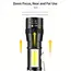 COB+XPE Mini Portable Flashlight Zoomable Small Torch USB Rechargeable Outdoor Camping Fishing Long Range Emergency Lantern