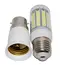 B22 to E27 Bulb Socket High Quality Lamp Base Converter Adapter PC Fireproof Lamp Holder for Led Corn Bulb Spotlight 110V 220V