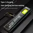 Powerful LED COB Flashlight USB Rechargeable Portable Mini Torch Pocket Lantern Outdoor Emergency Camping Work Light With Magnet